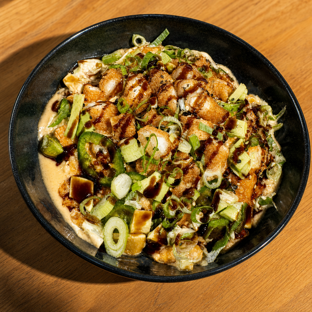 Dynamite Sushi Baked Bowl.