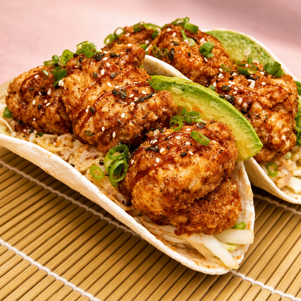 Boom Boom Chicken Taco.