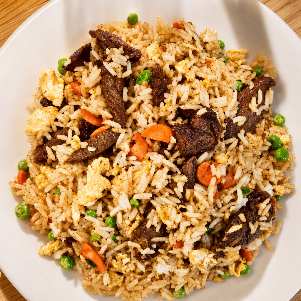 Beef Fried Rice.