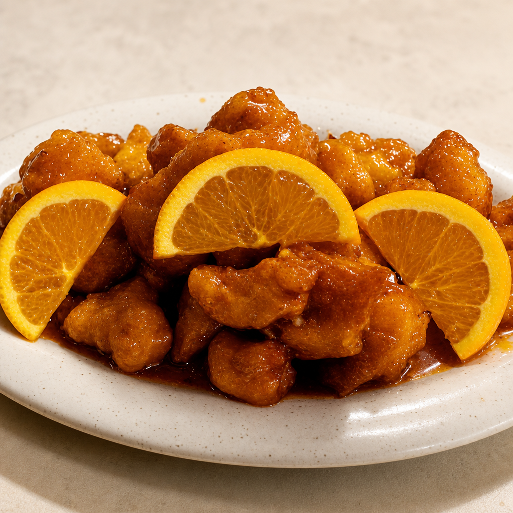 Orange Chicken.
