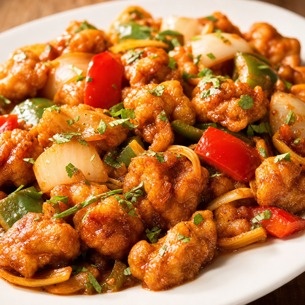 Sweet And Sour Chicken.