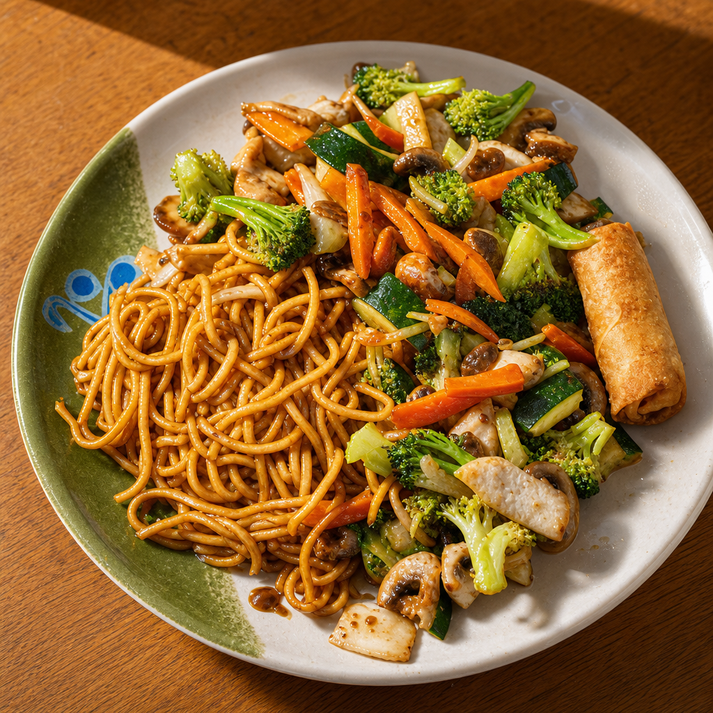 Hibachi Vegetables.