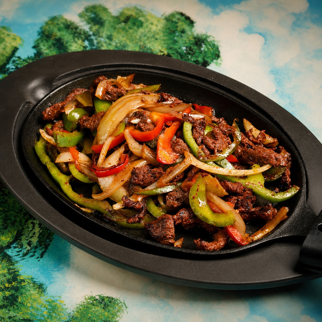 Steak Fajitas.