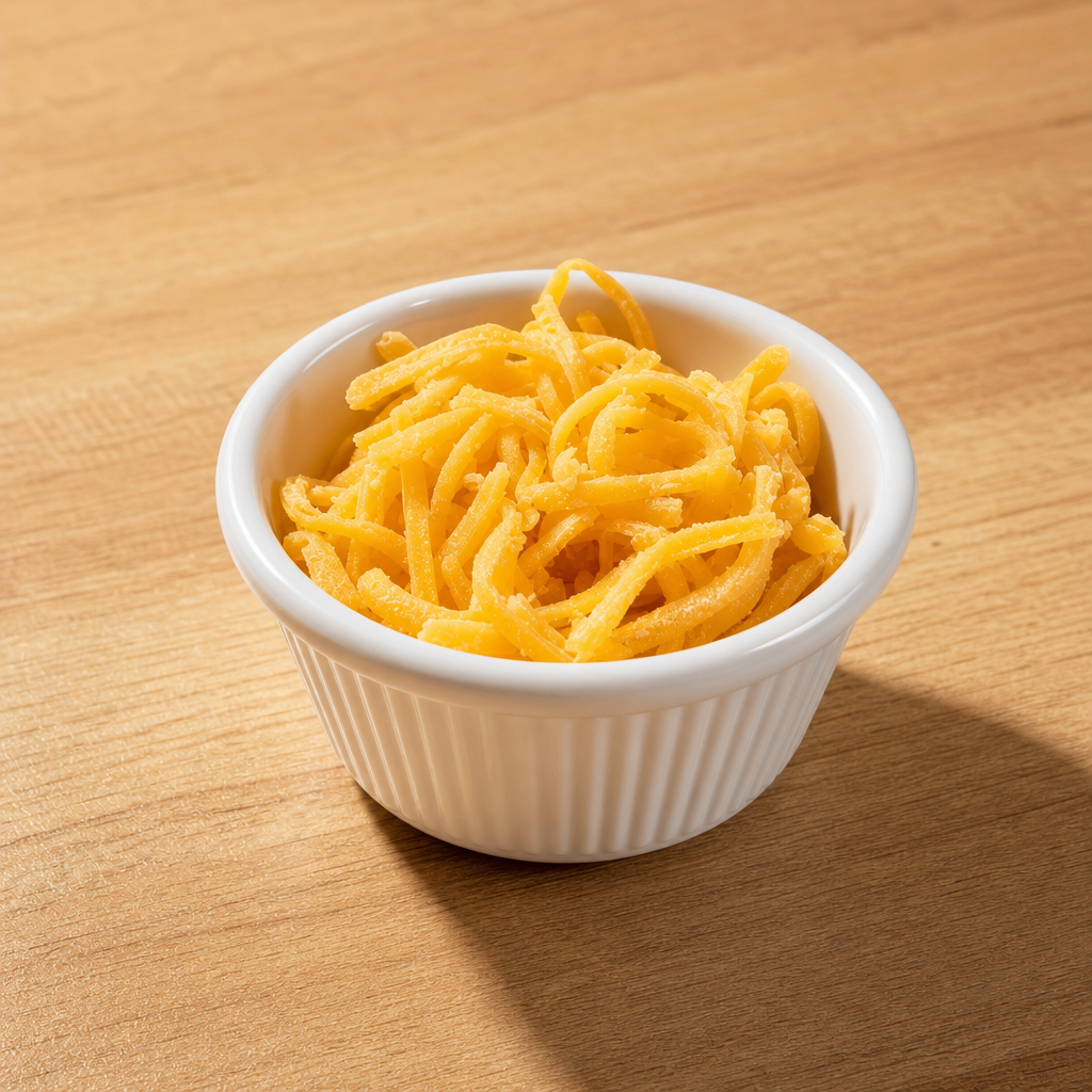 Shredded Cheese.