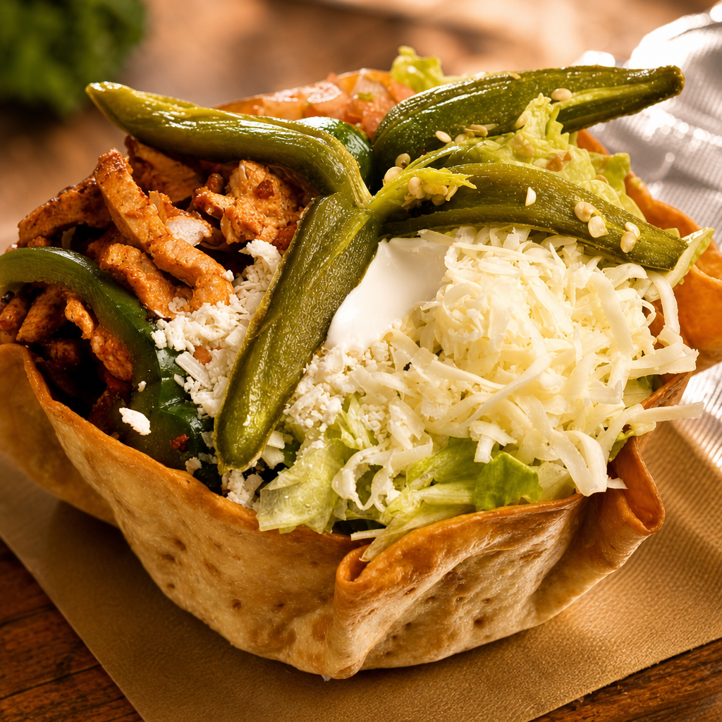 Fajita Taco Salad.