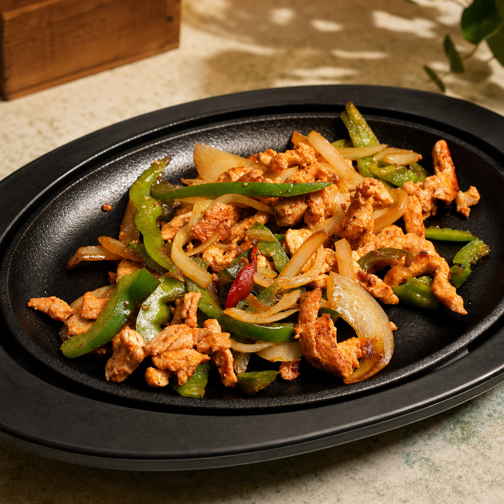 Chicken Fajitas.