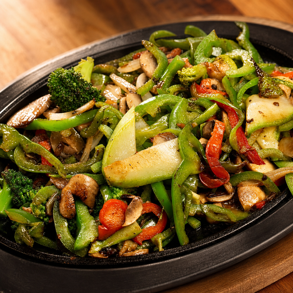 Vegetarian Fajitas.