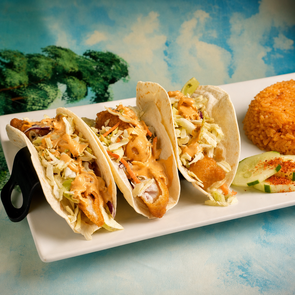 Fish Tacos.
