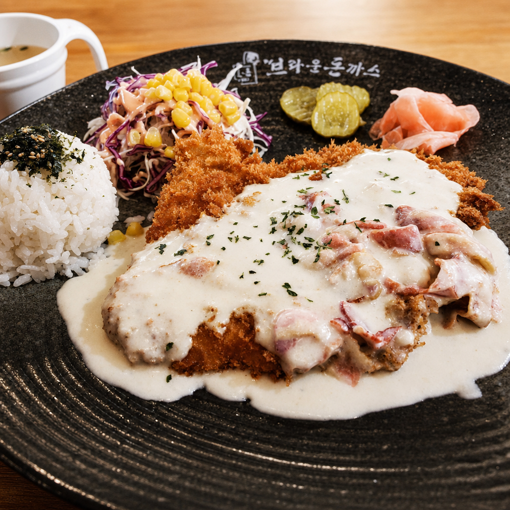 CARBONARA SPICY (CHICKEN) KATSU