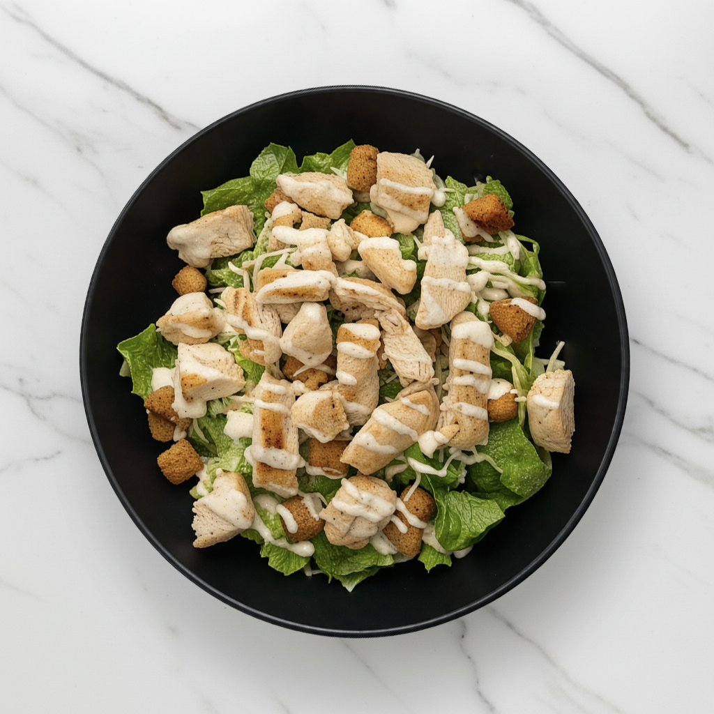 Chicken Caesar Salad.