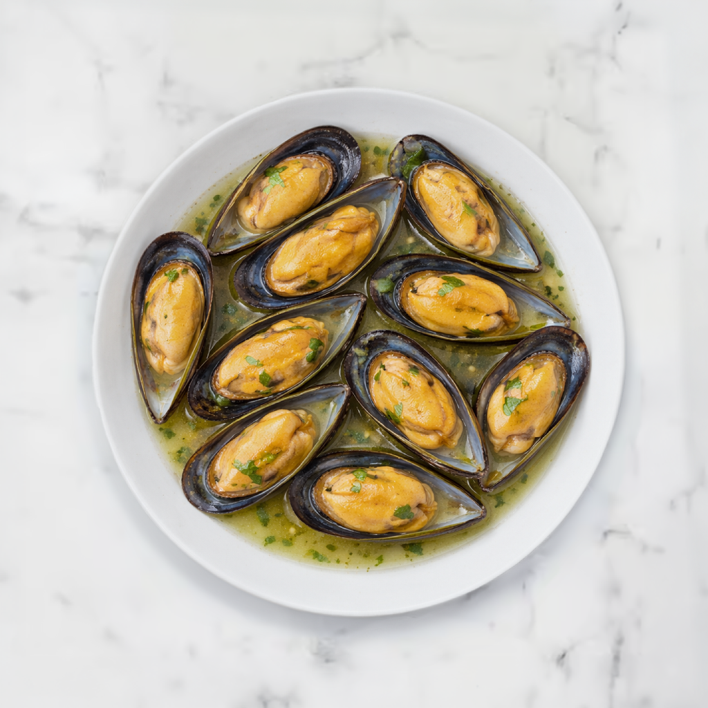 Green Mussels.