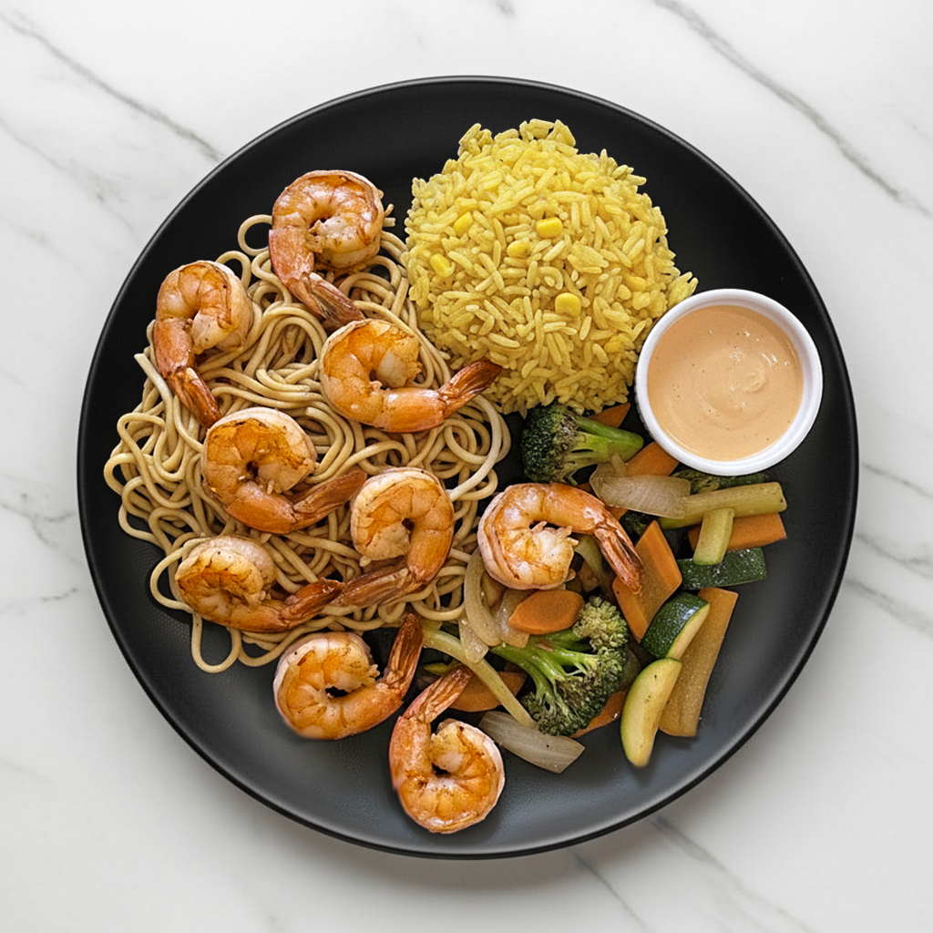 Shrimp Hibachi.