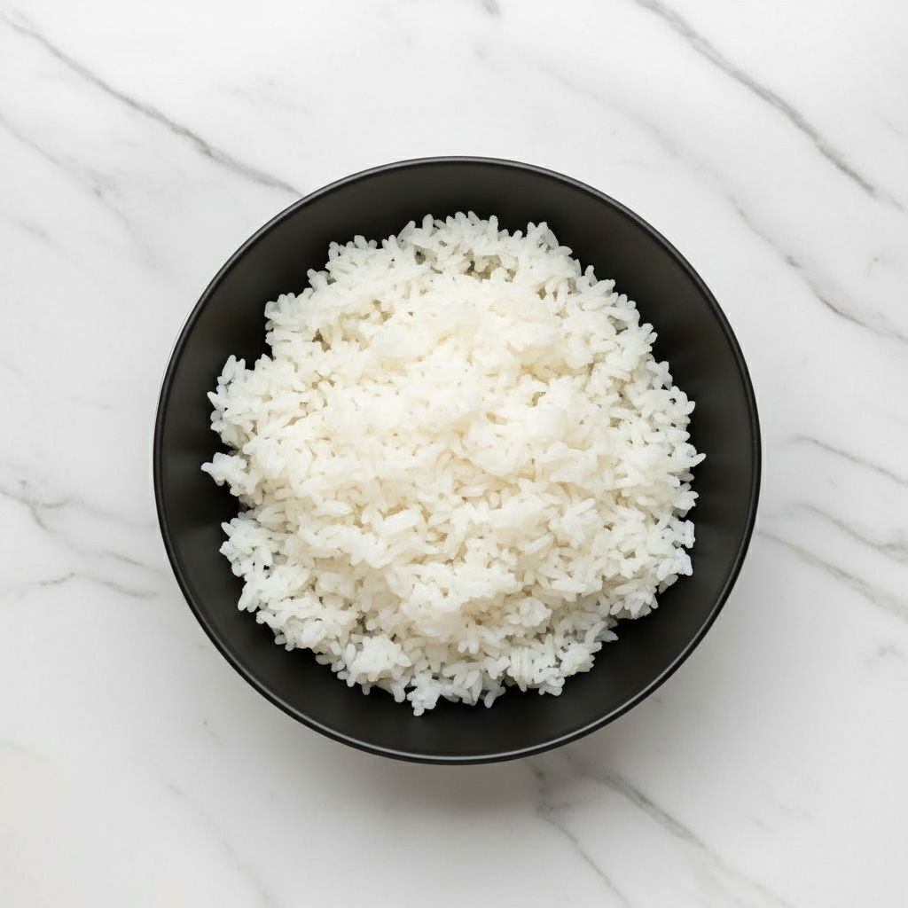 Steamed Rice.