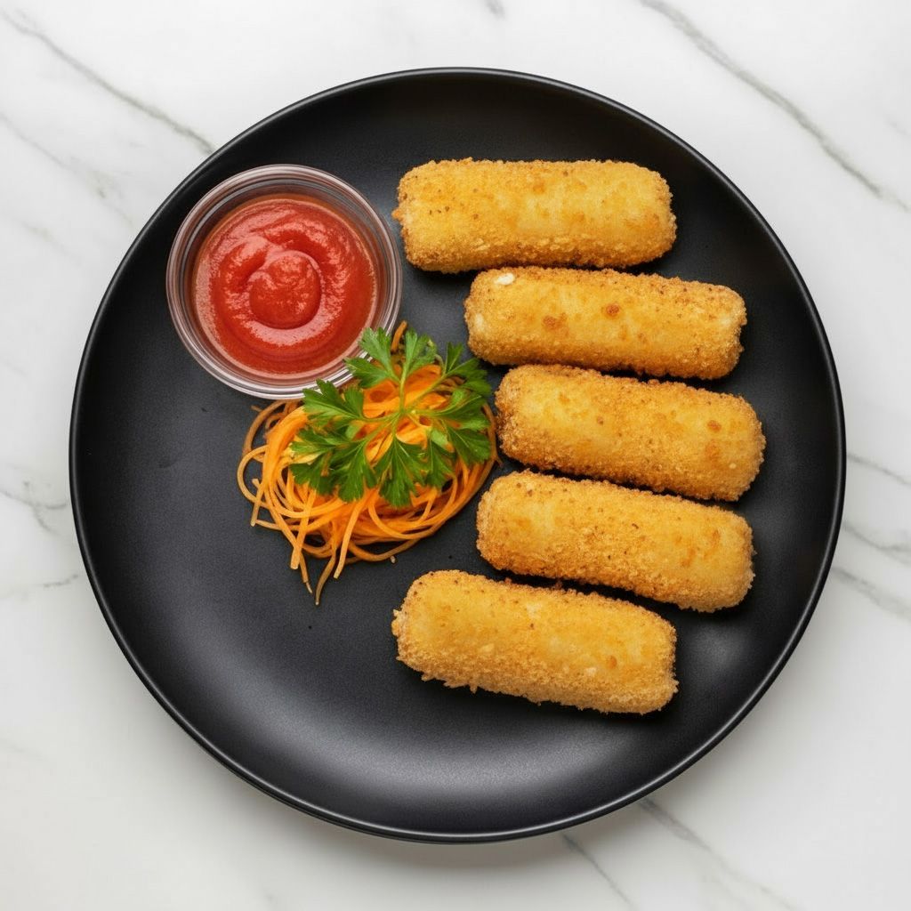 Fried Cheese Sticks.