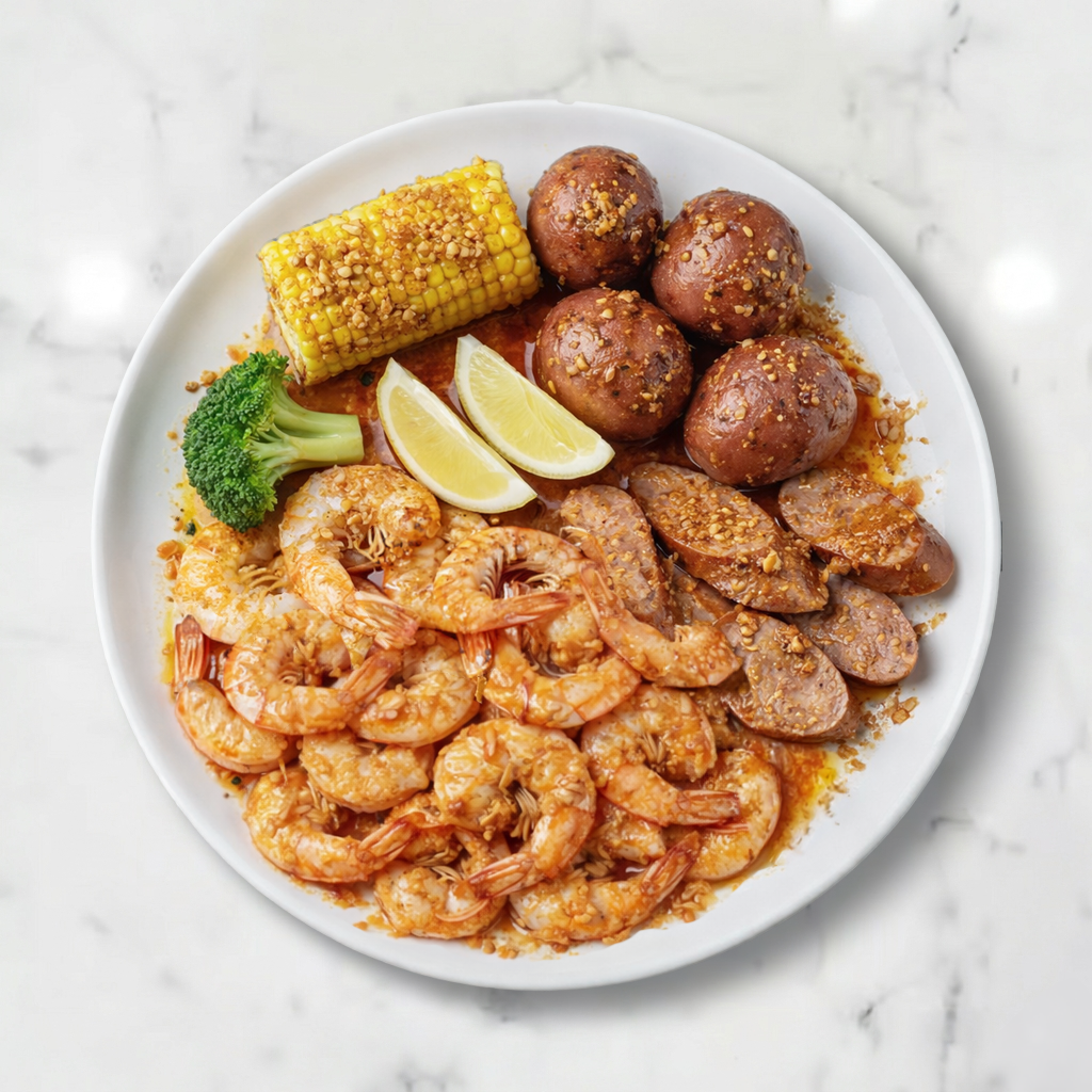 Shrimp Paradise.
