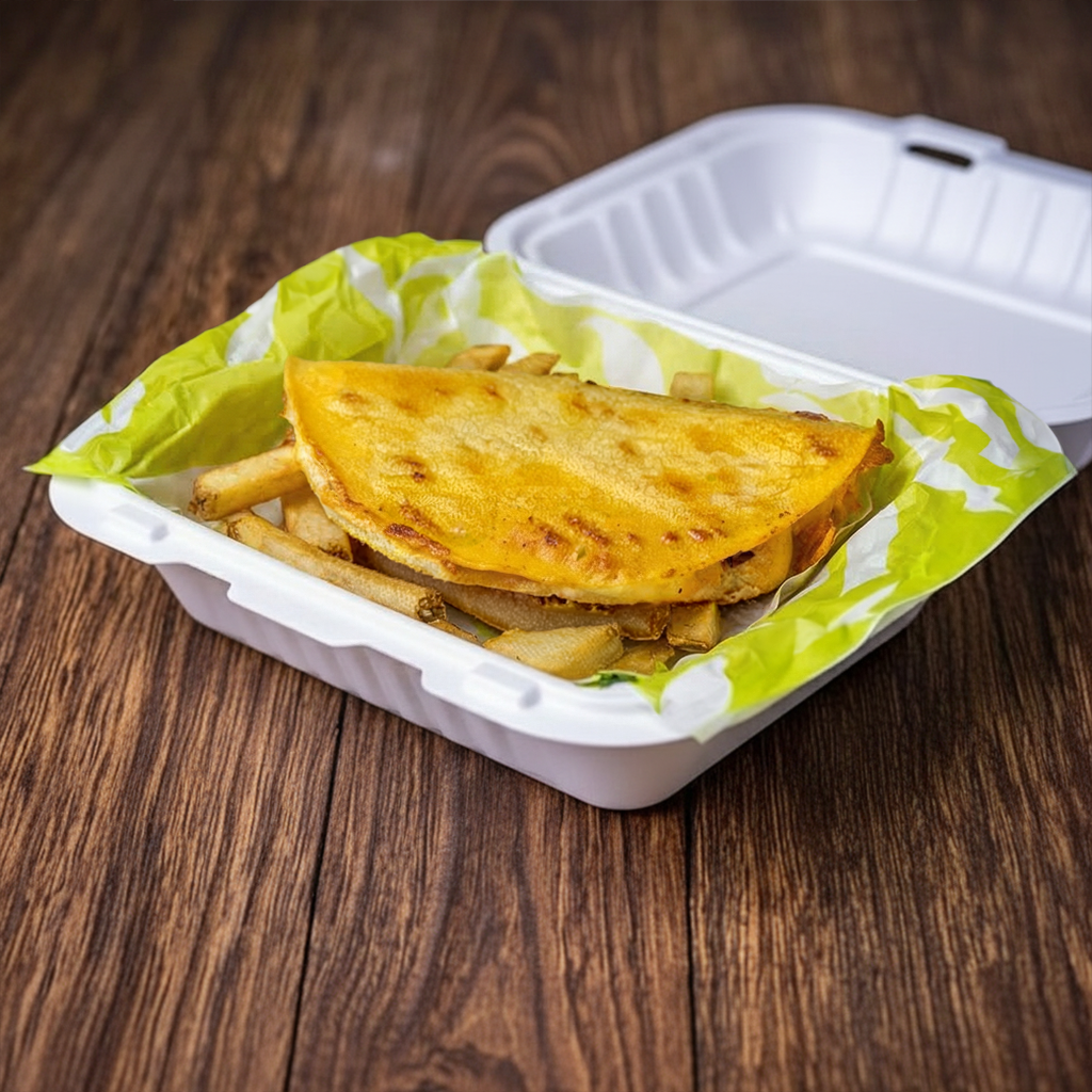 Kid's Grilled Cheese w/Fries.