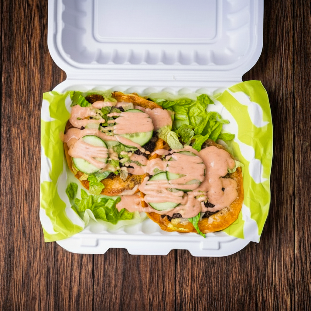 2x Smash (Burger) Tacos.