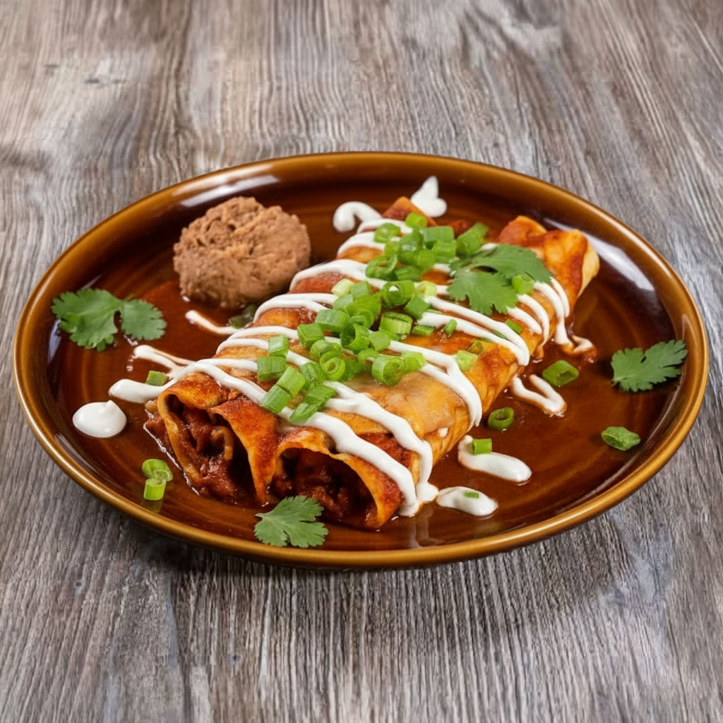 Beef Enchilada.