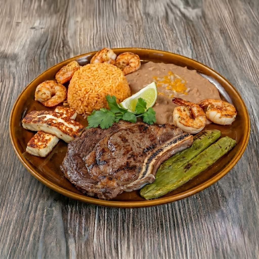 Steak Hidalgo.