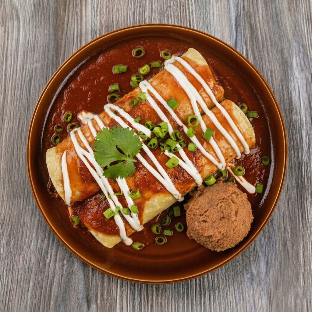 Chicken Enchilada.