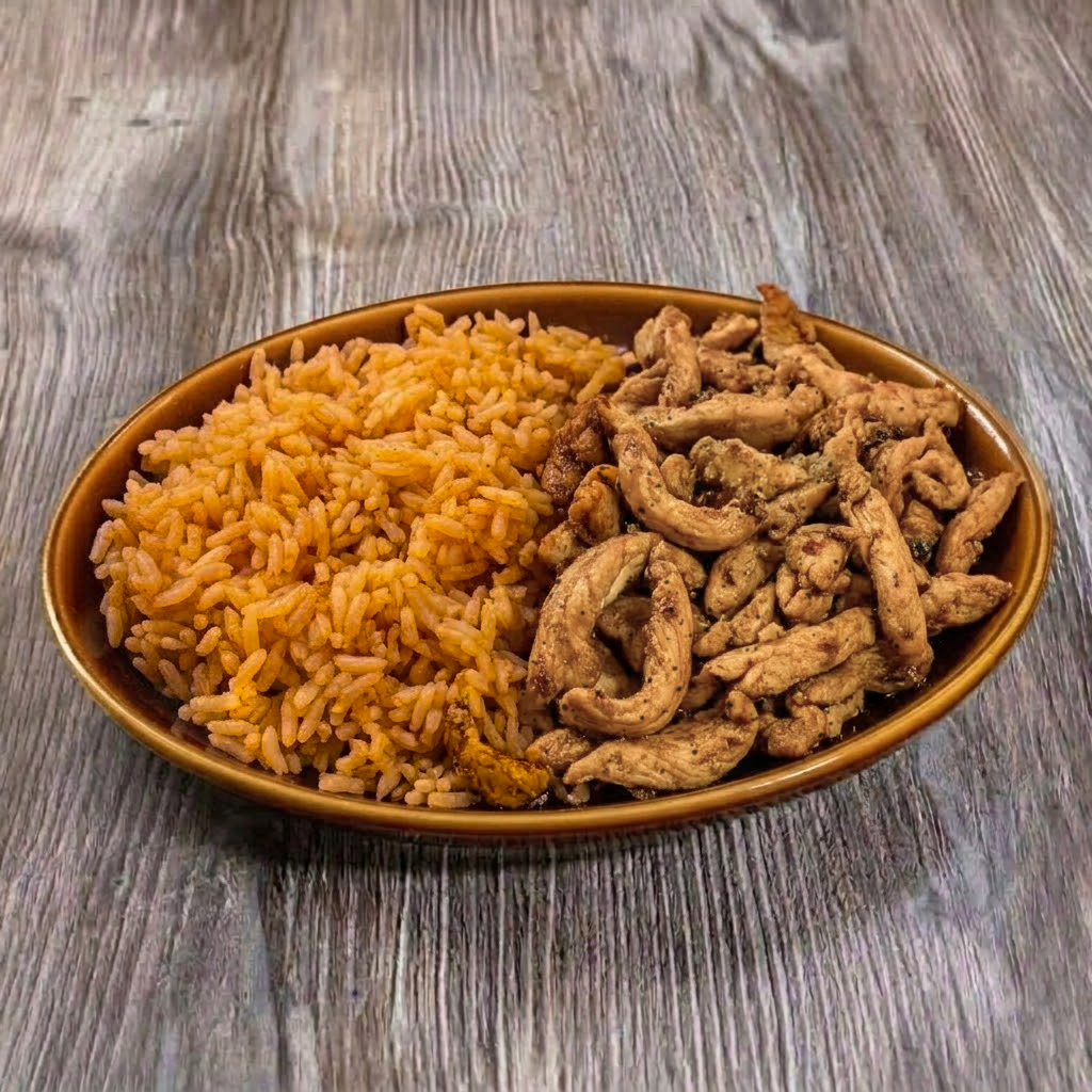 Grilled Chicken and Rice.