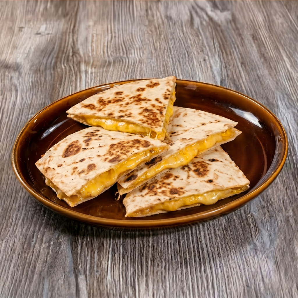 Cheese Quesadilla.
