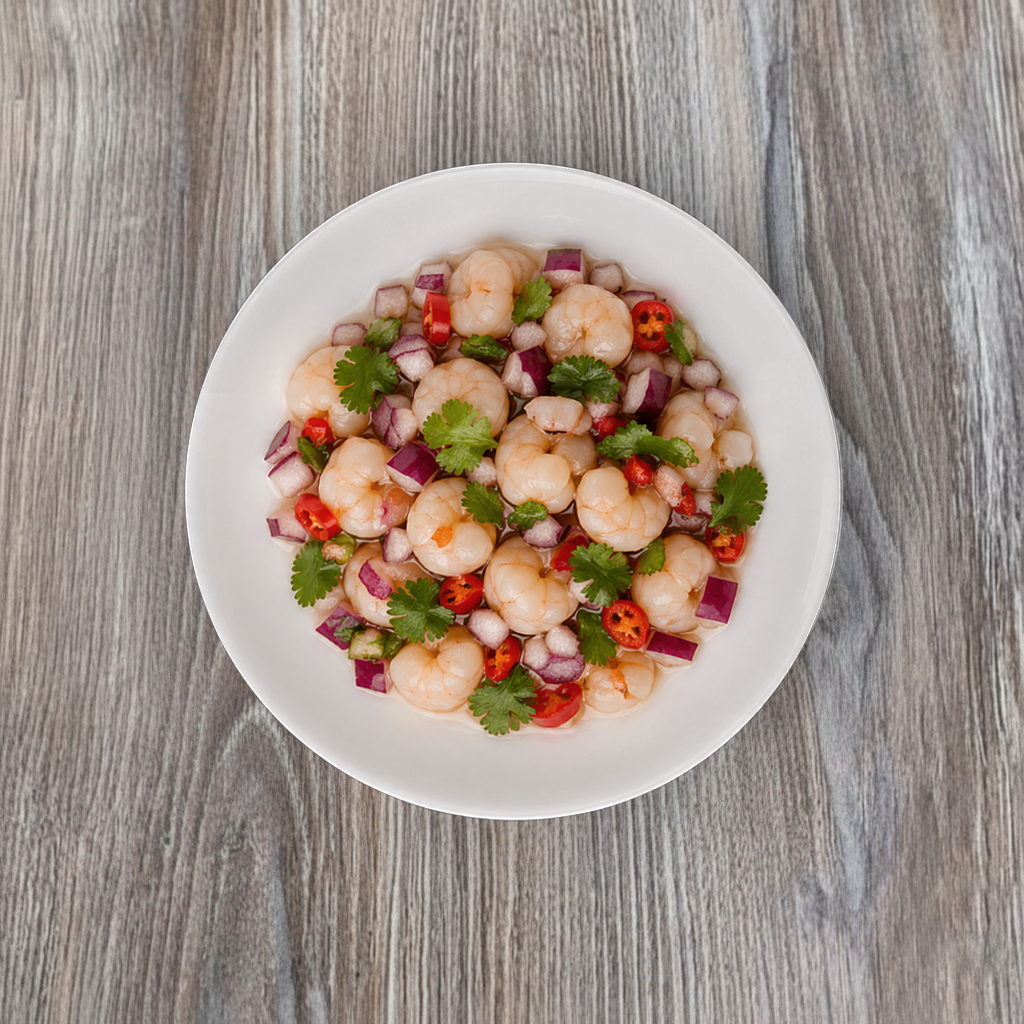 Ceviche De Camaron.