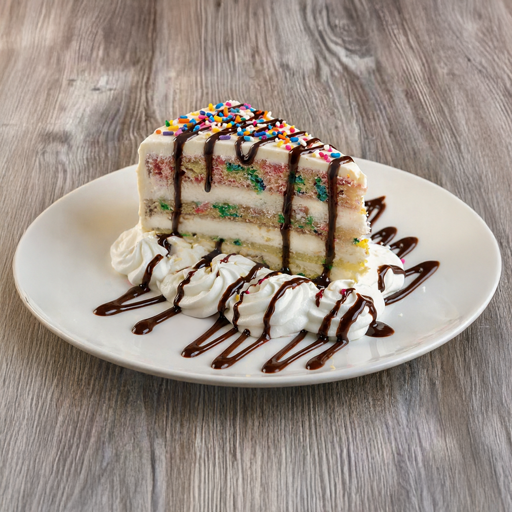 Rainbow Cake.