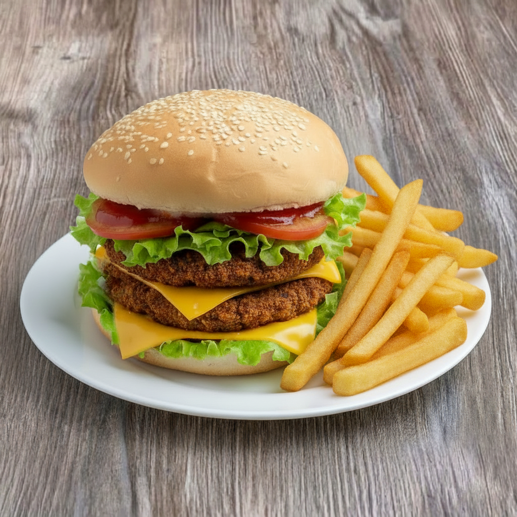 Cheesesburger & Fries.