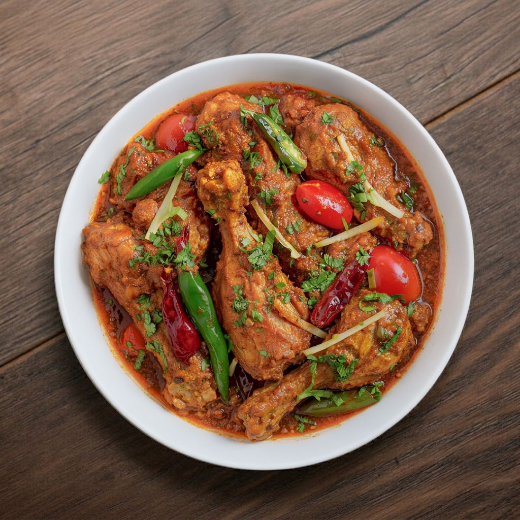 Kadai Chicken.