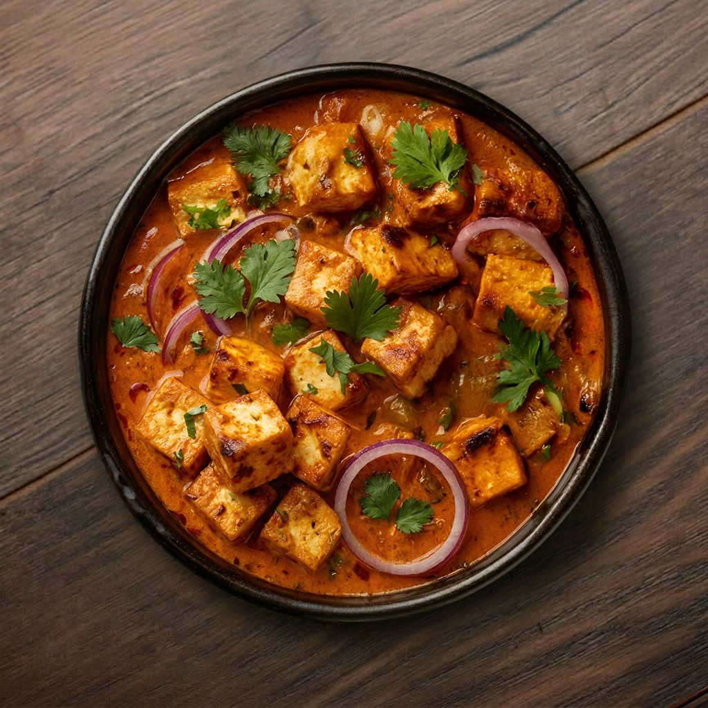 Paneer Tikka Masala.