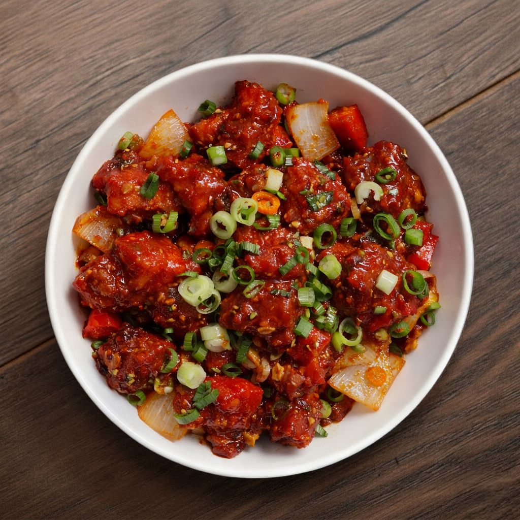 Chicken Manchurian.