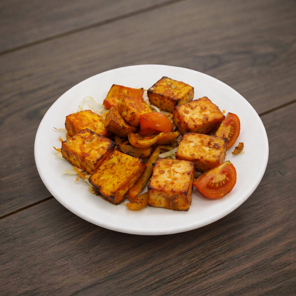 Paneer Tikka Kebab.