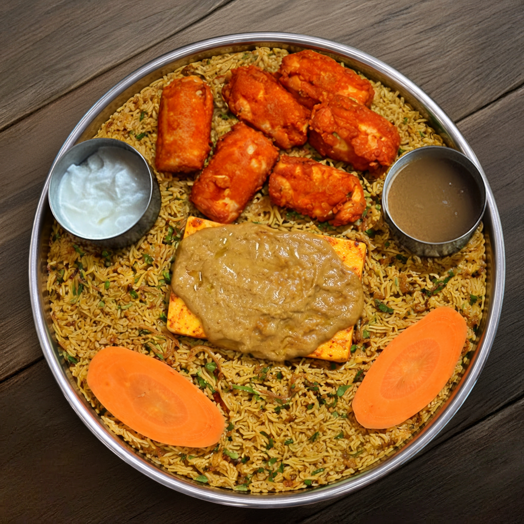 Creamy Paneer Mandi.