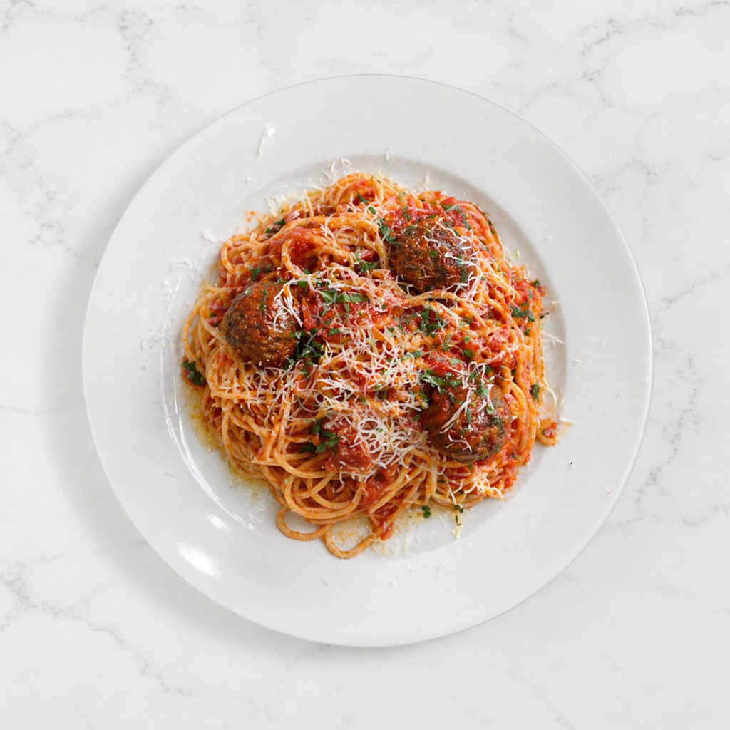 Spaghetti & Meatballs Pasta.