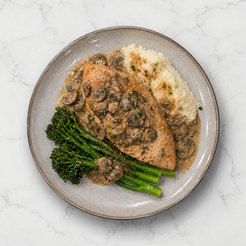 Chicken Marsala.