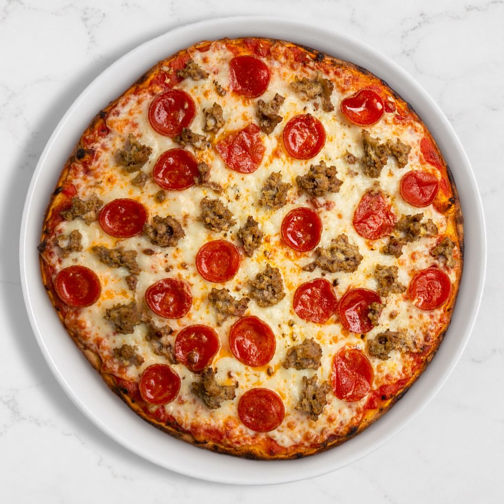 CHICAGO THIN PEPPERONI&SAUSAGE.
