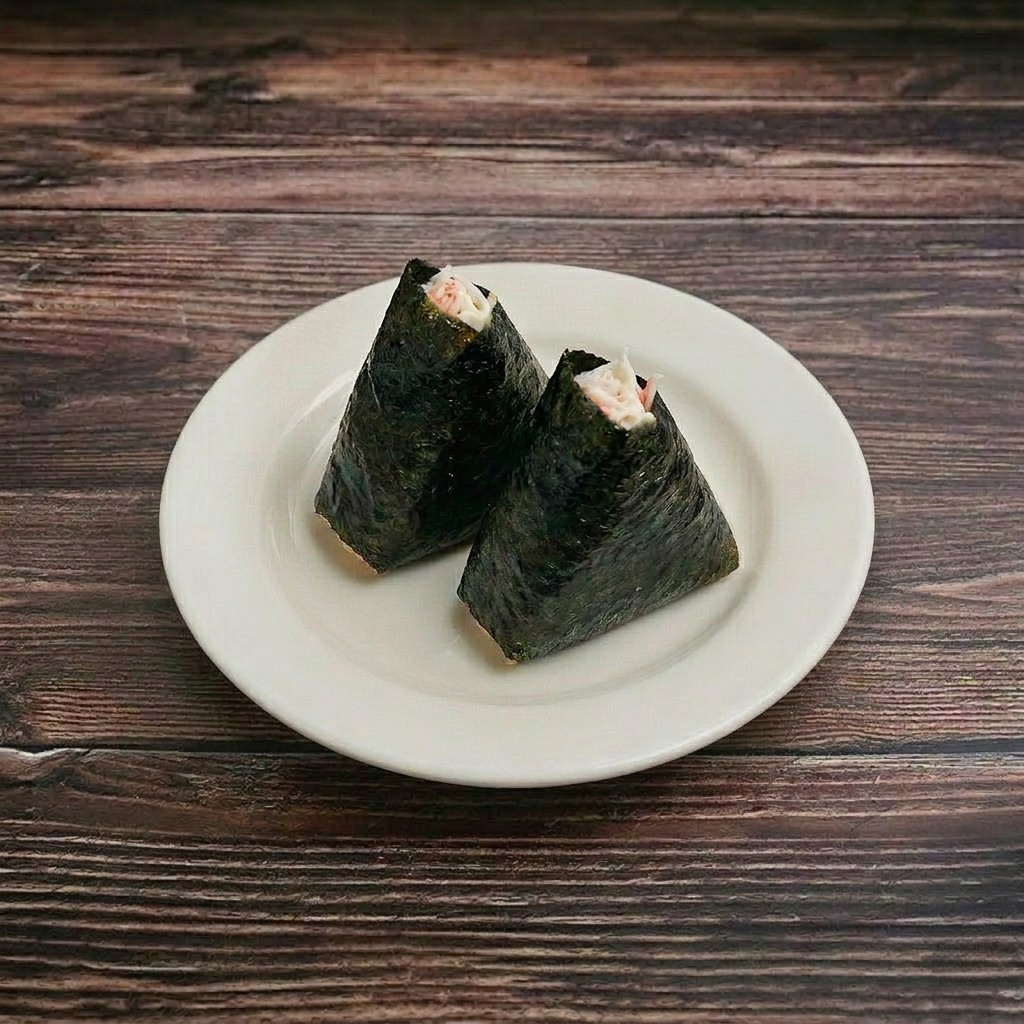 Onigiri - Surimi Salad.