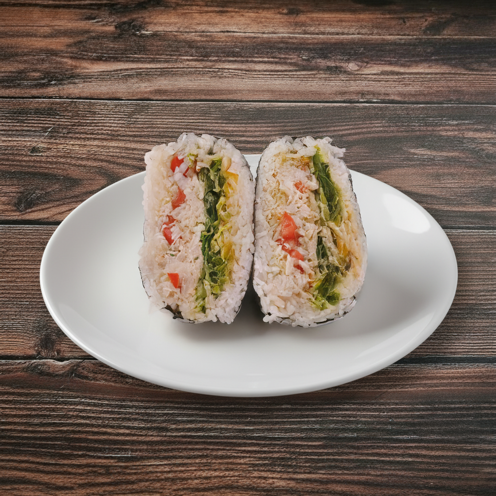 Chicken Salad Musubi.