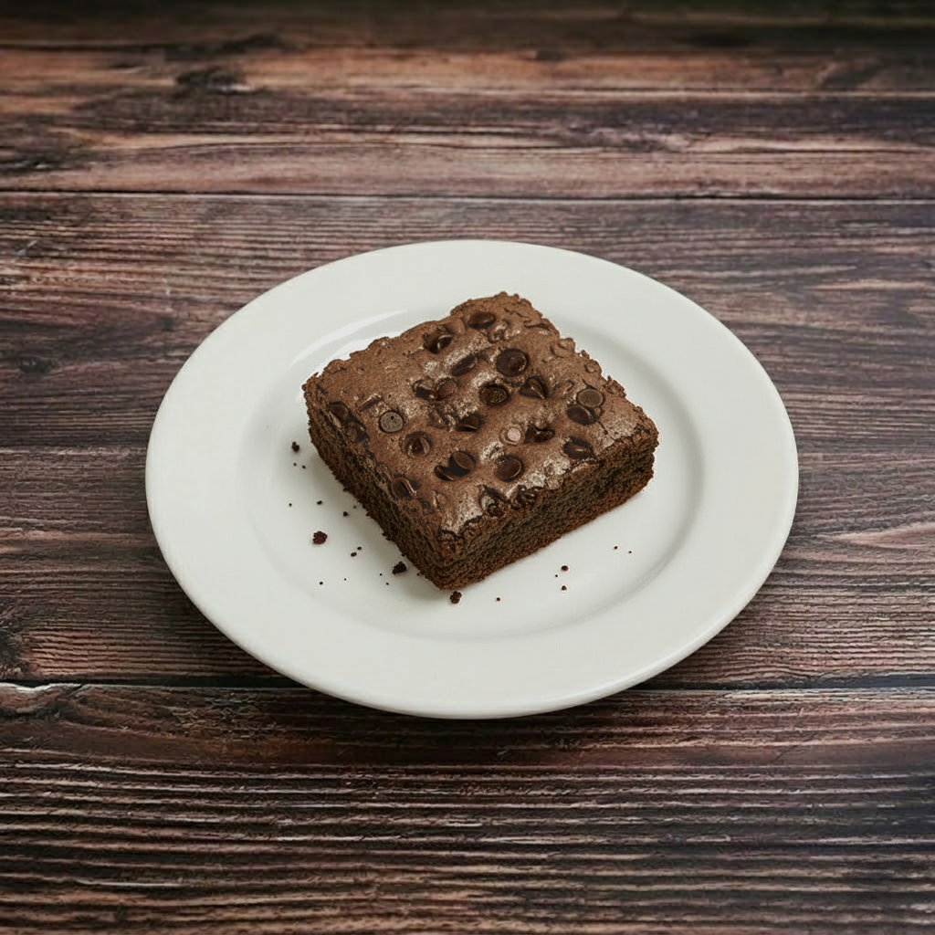 Chocolate Chip Brownie.
