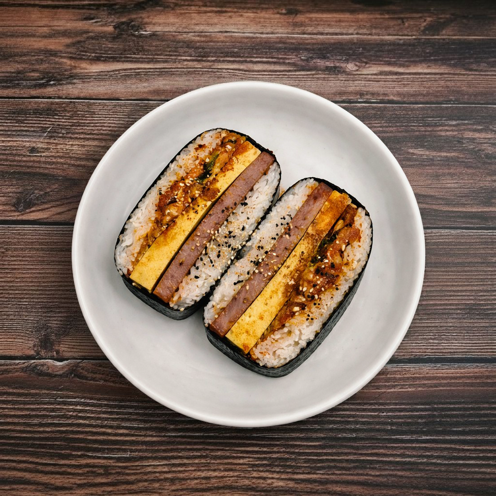 COMBO - Kimchi Musubi.