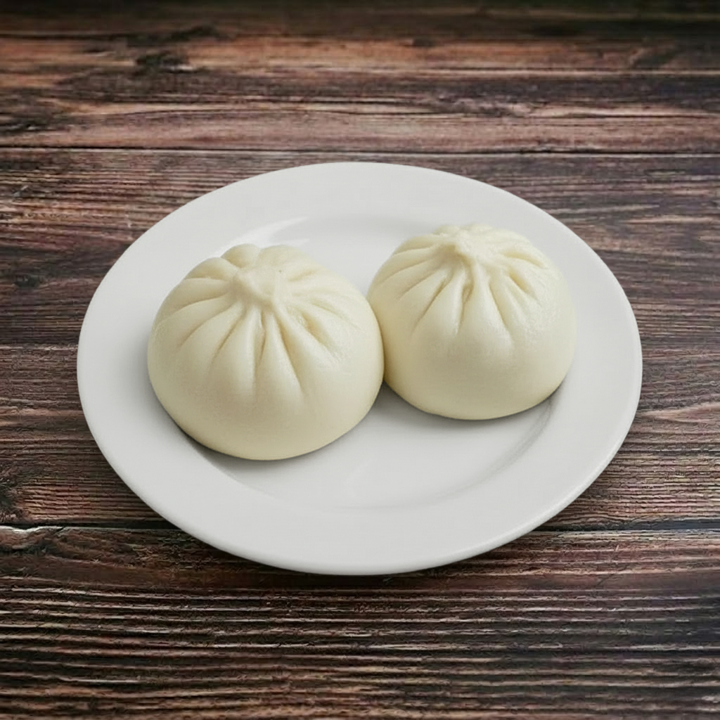 Steamed Buns (2 buns).