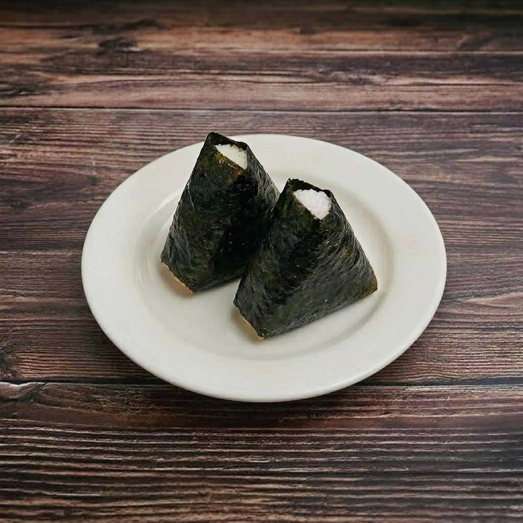 Onigiri - Seaweed Salad.