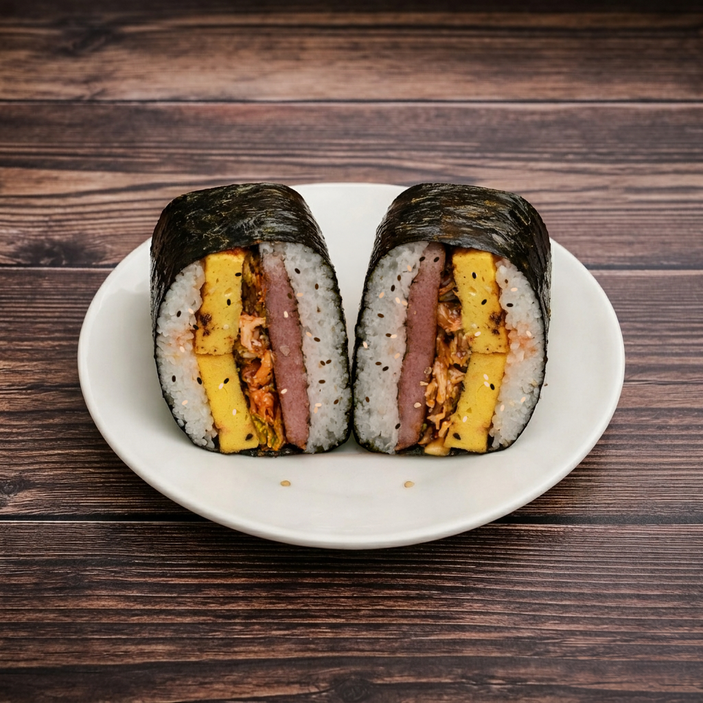 Kimchi Musubi.