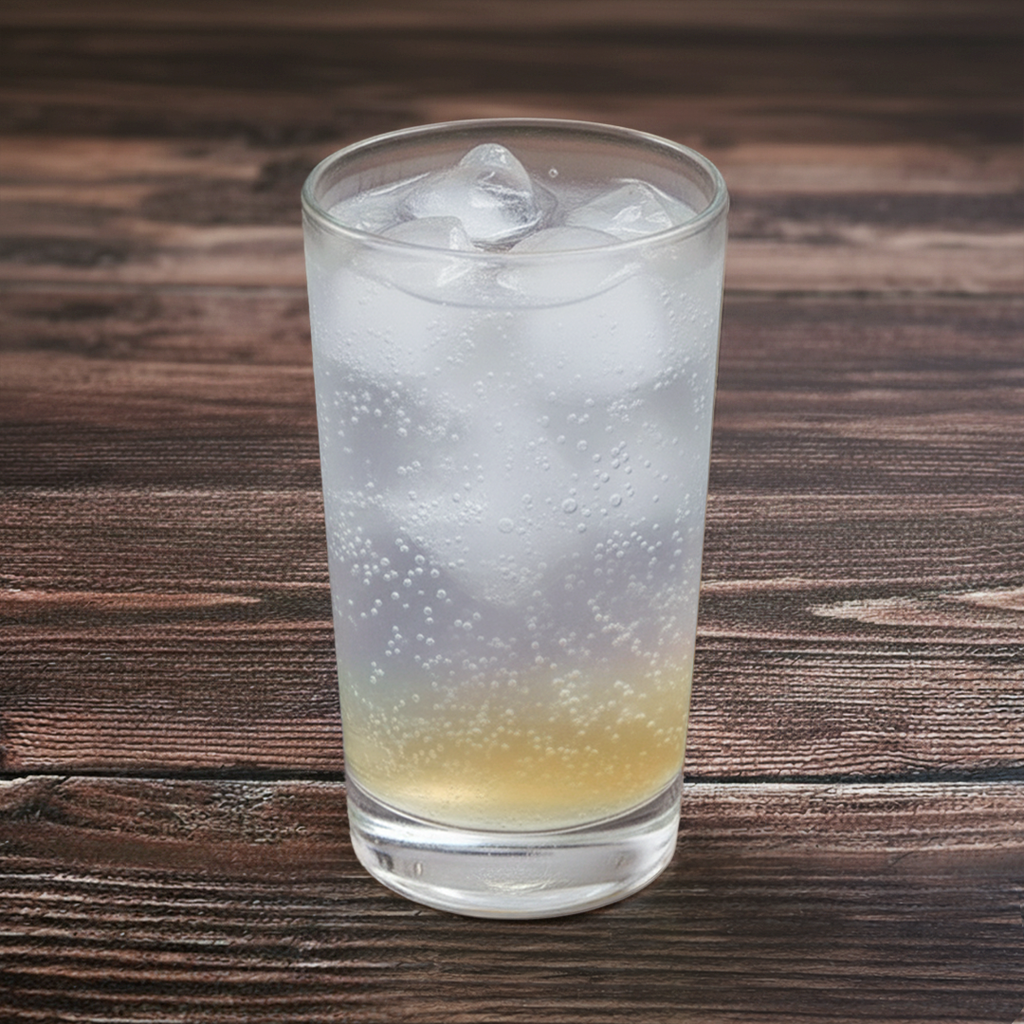 Lychee Sparkling Drink.