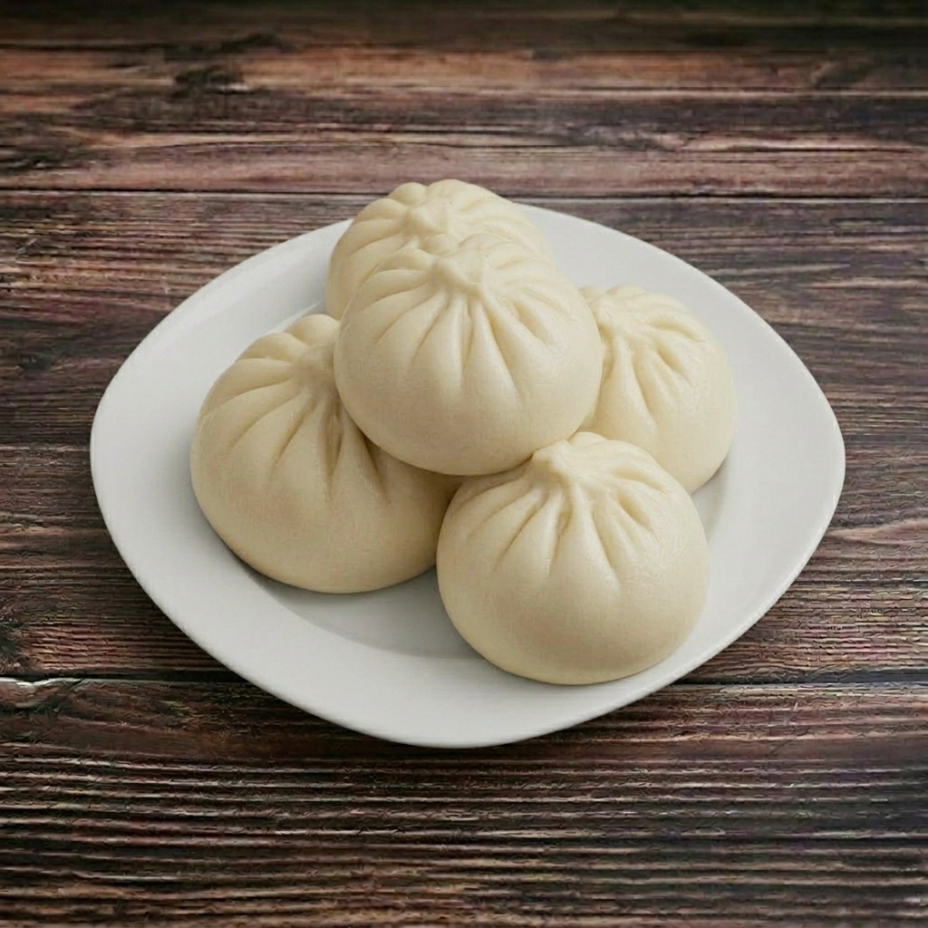 Steamed Buns (pack of 5).