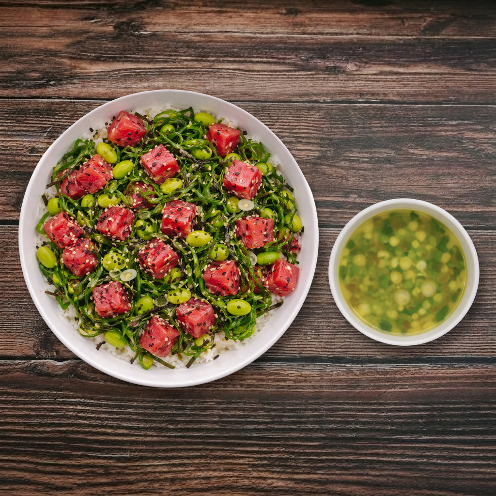 COMBO - Poke Bowl Regular (2 proteins).