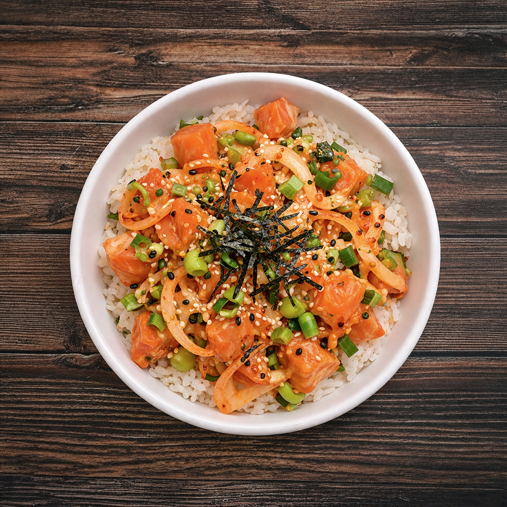 Spicy Ahi Poke - Regular (2 proteins).