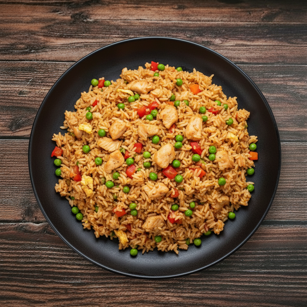 Fried Rice for the Family - Serves 4.