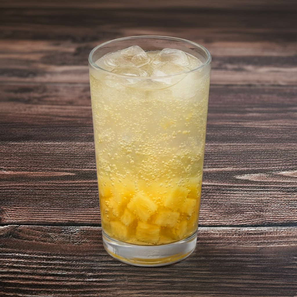 Pineapple Sparkling Drink.